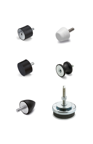 Antivibratoires en caoutchouc